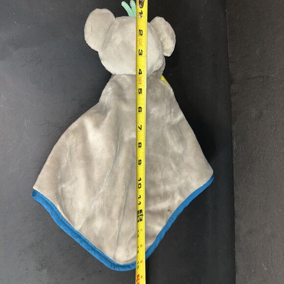 My B Toys Cuddly Gray Koala Bear Koko Dot Security Blanket Baby Lovey 15” Toy - Picture 7 of 8